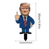 New Trump Yard Sign 2025 President Trump Finger Yard Sign Funny Lawn Signs Outdoor Yard Decor Home Decorations