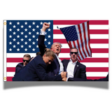 Trump American Flag