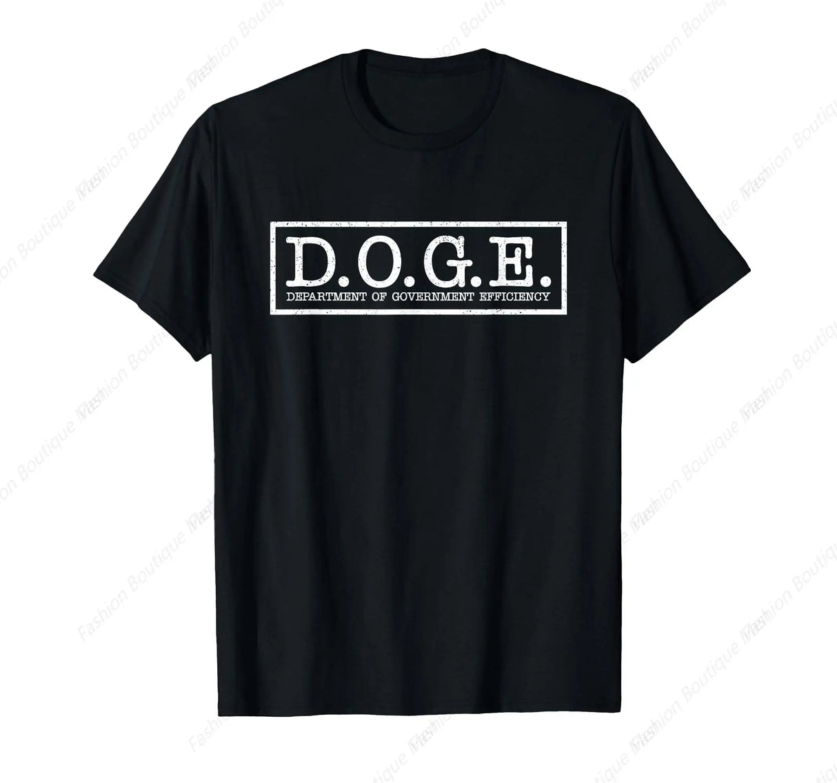 D.O.G.E. DOGE DEPARTMENT of GOVERNMENT EFFICIENCY T-Shirt Leisure Youth Tee Shirt Cotton Funny Short Sleeve