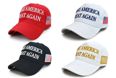 Fashion Baseball Caps MAGA 2024 America Snapback Hats Adjustable for Outdoor Sports Caps Hip Hop Hats Trendy Solid Colors