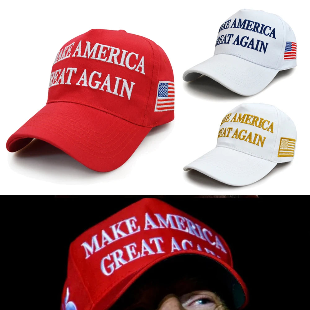 Fashion Baseball Caps MAGA 2024 America Snapback Hats Adjustable for Outdoor Sports Caps Hip Hop Hats Trendy Solid Colors