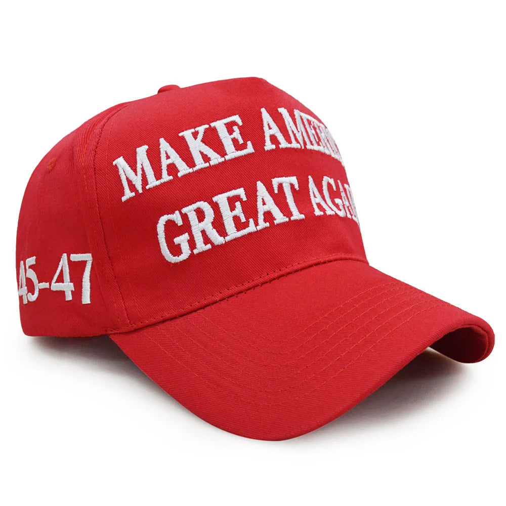 Fashion Baseball Caps MAGA 2024 America Snapback Hats Adjustable for Outdoor Sports Caps Hip Hop Hats Trendy Solid Colors