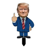 New Trump Yard Sign 2025 President Trump Finger Yard Sign Funny Lawn Signs Outdoor Yard Decor Home Decorations