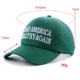 Make America Healthy Again Embroidered Dad Hat - MAHA Embroidered Baseball Cap