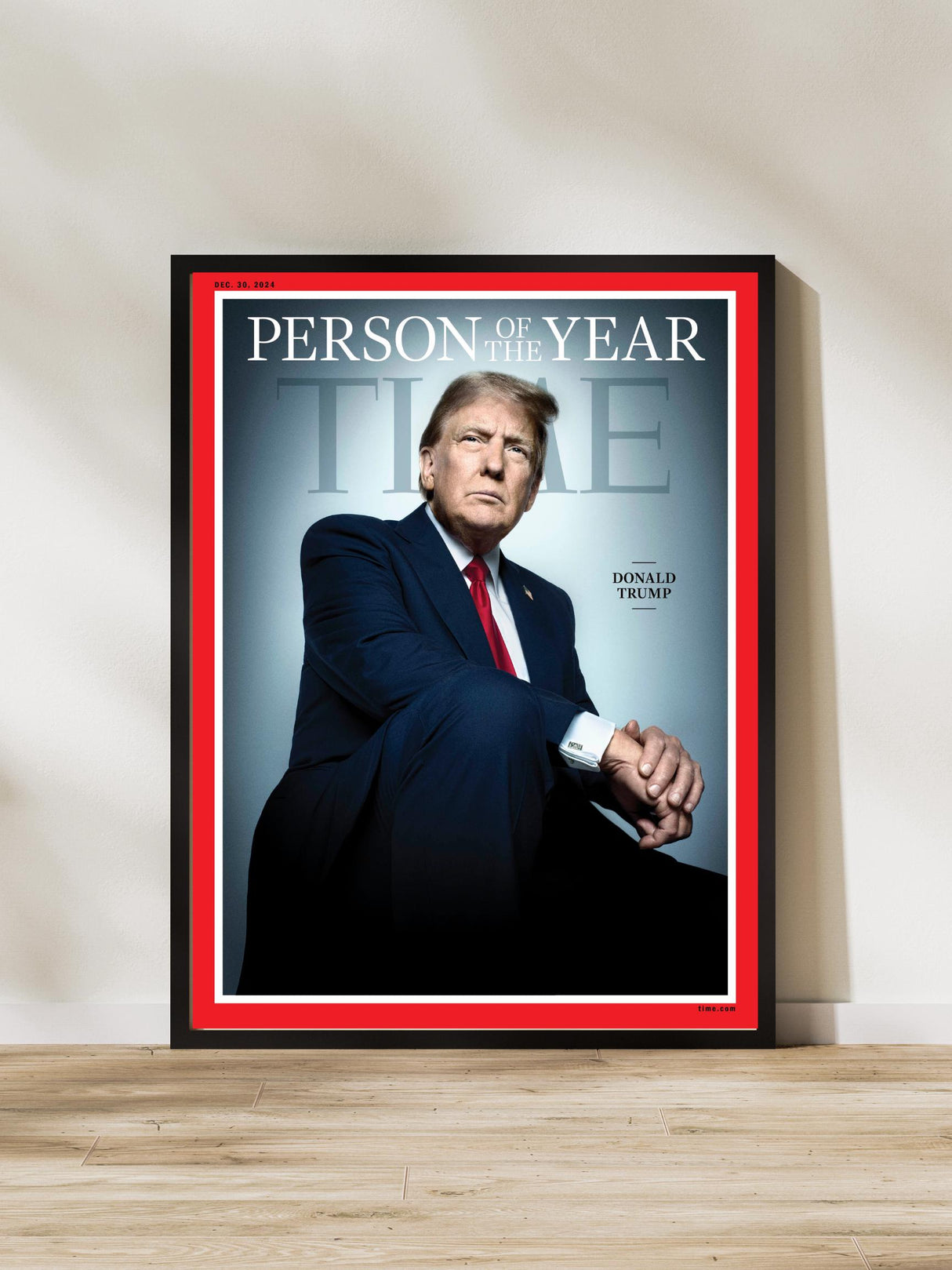 Trump Time Person of the Year Poster , Political Gift, Historical Collectibles, Trump Memorabilia, MAGA Gift, Trump Time Cover,