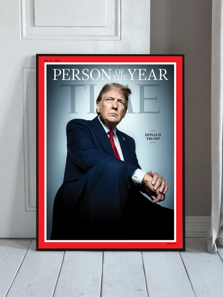 Trump Time Person of the Year Poster , Political Gift, Historical Collectibles, Trump Memorabilia, MAGA Gift, Trump Time Cover,